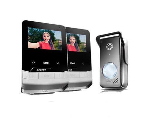 Image Somfy Video-Türsprechanlage V100+ mit 2 Innenstationen